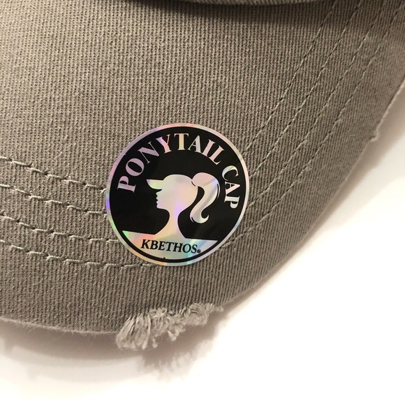 Womens Ponytail baseball cap - Picture 3 of 8